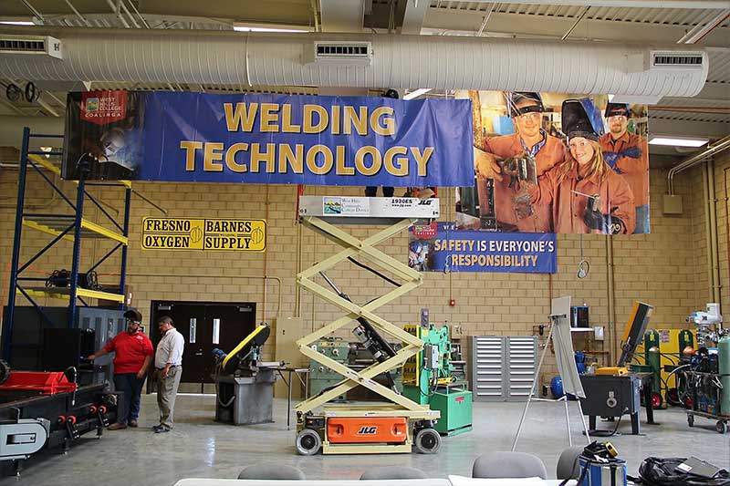 campus welding facilities
